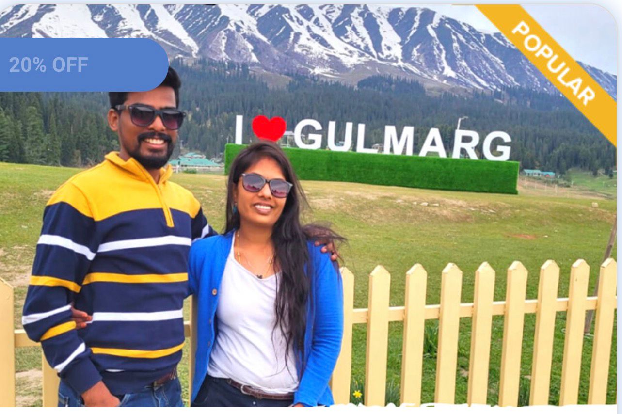 Kashmir Honeymoon Tour Package