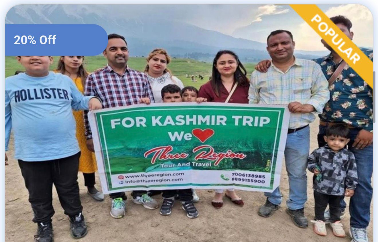 Kashmir Family Tour Package