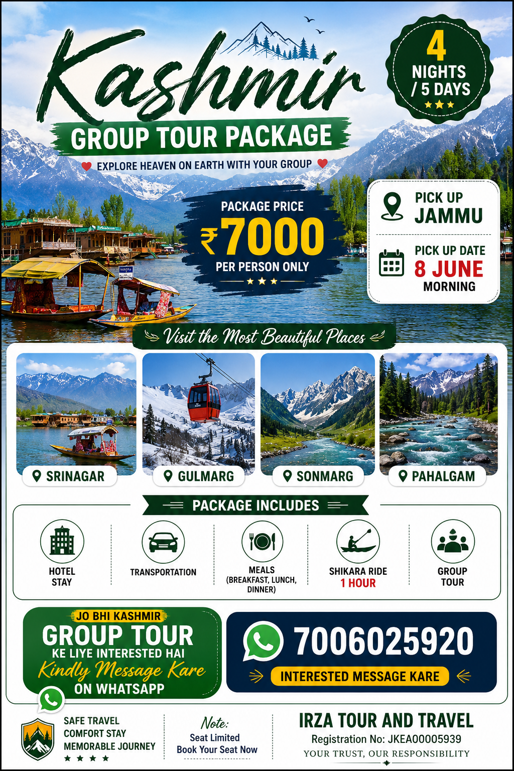 gropup tour package