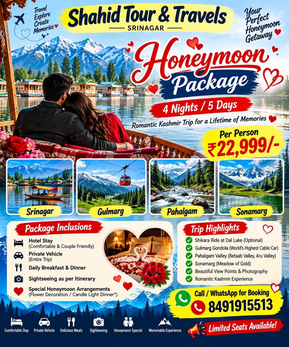 Honeymoon package